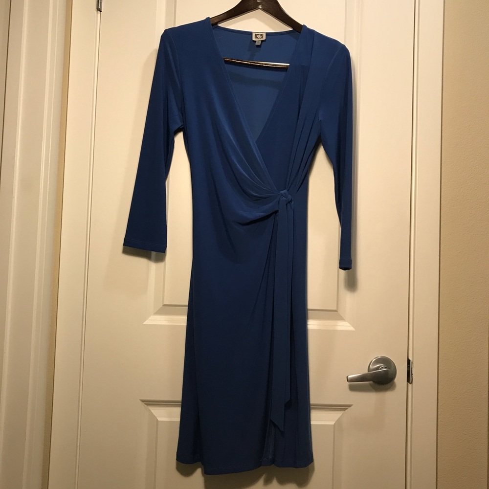 NWOT Anne Klein Faux Wrap Dress